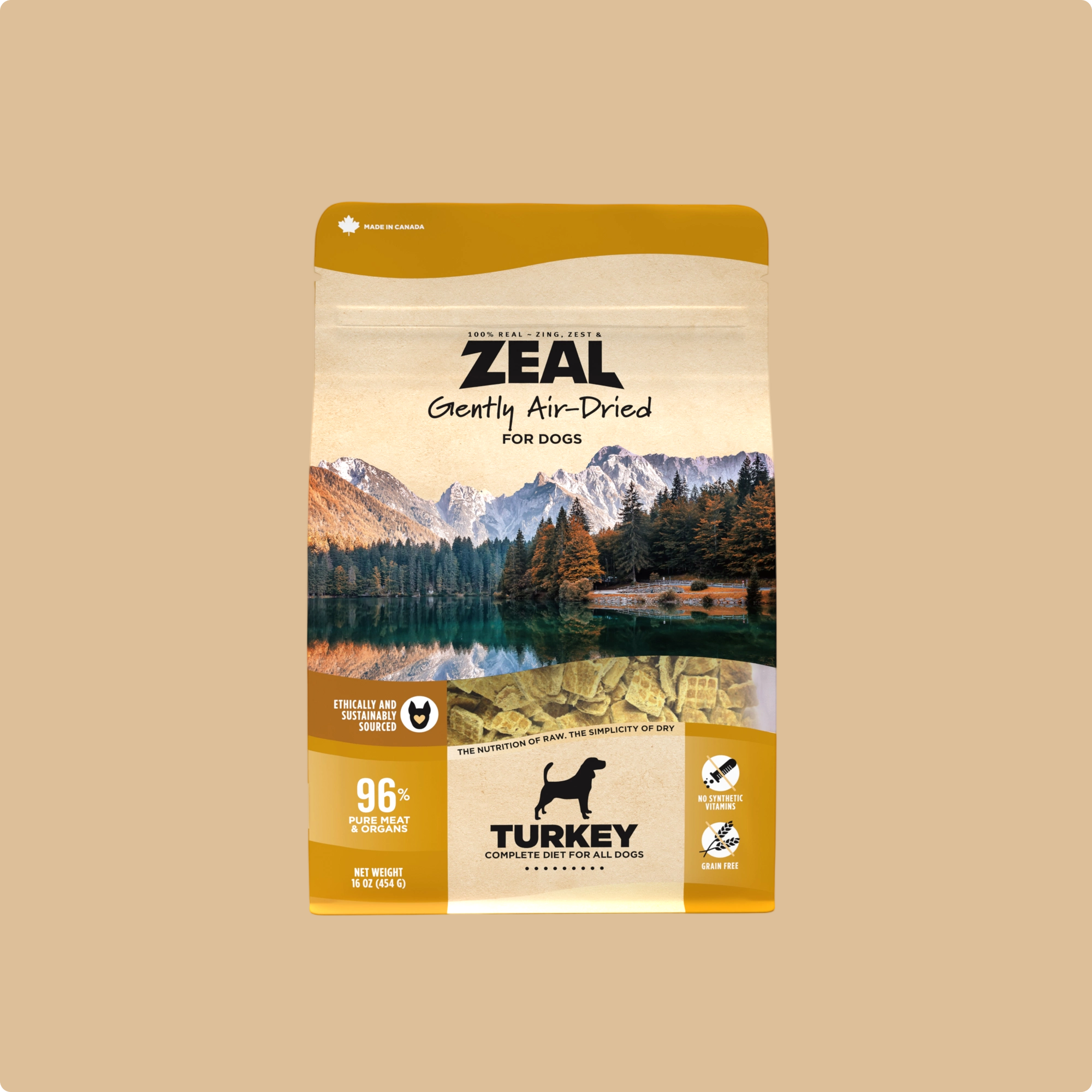 ZEAL Air-Dried Turkey Recipe for Dogs