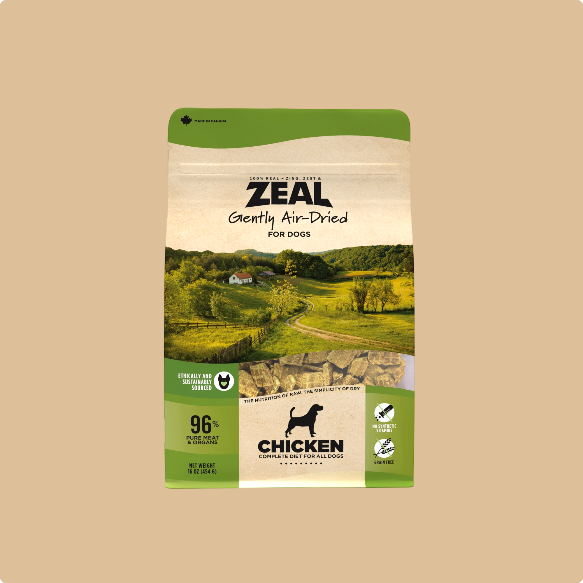ZEAL Air-Dried Chicken Recipe for Dogs