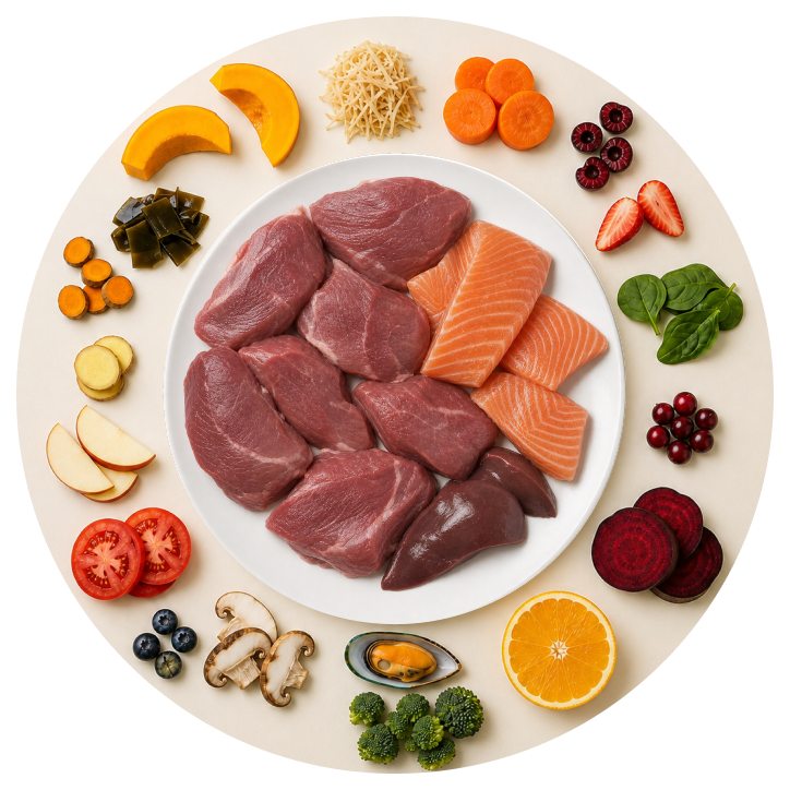 Salmon & Duck