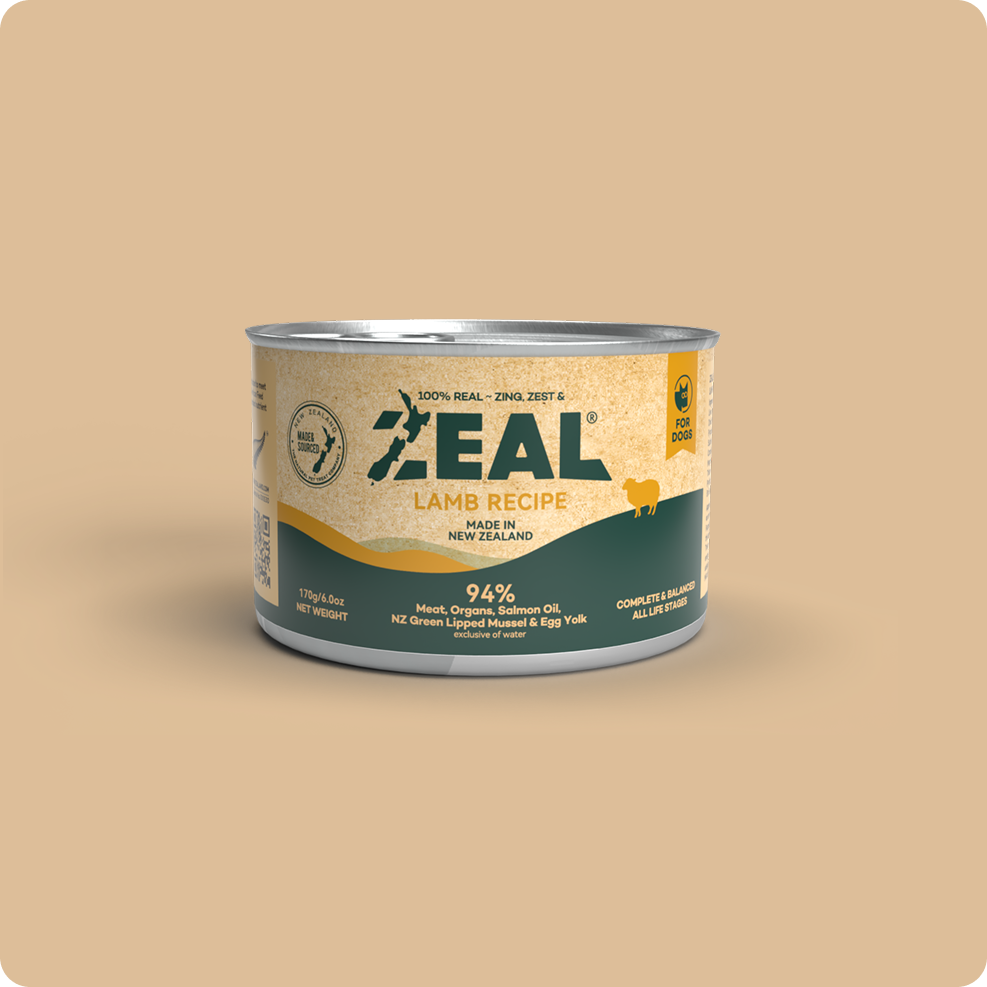 ZEAL Wet Food Lamb Recipe for Dogs