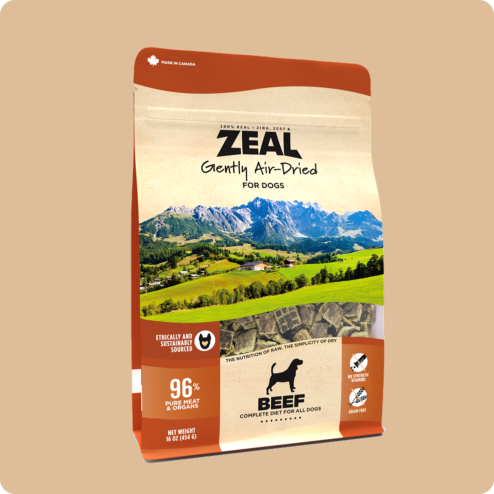 Beef Recipe Air-Dried Food For Dogs
