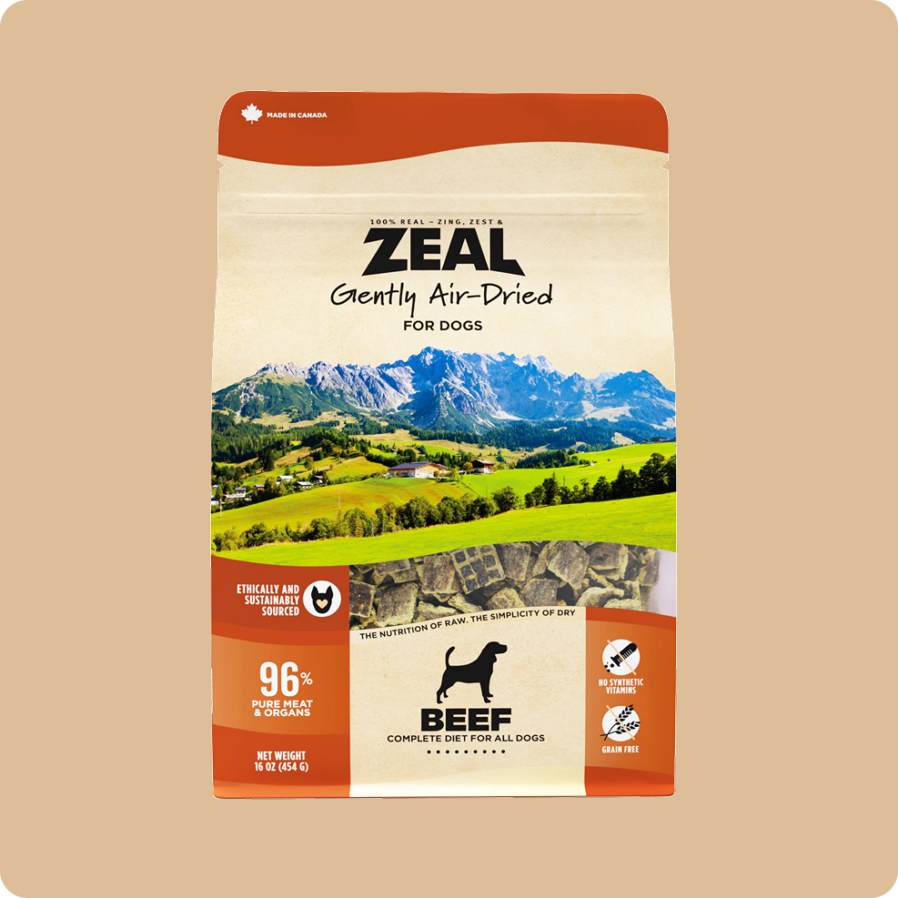 Beef Recipe Air-Dried Food For Dogs